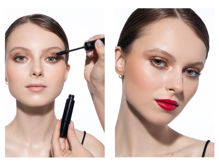 Как сделать безупречный макияж на свидание: показывает национальный визажист Armani beauty в России