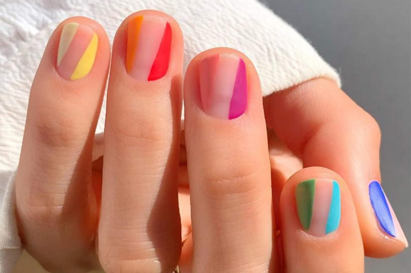Маникюр на коротких ногтях: форма, цвет и 16 трендов 2024 года